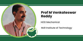 MLR Institute of Technology, HOD Mechanical: Prof M Venkateswar Reddy Interview